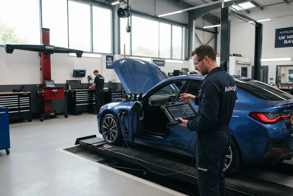 Auto inspection services using digital diagnostics for modern vehicle health